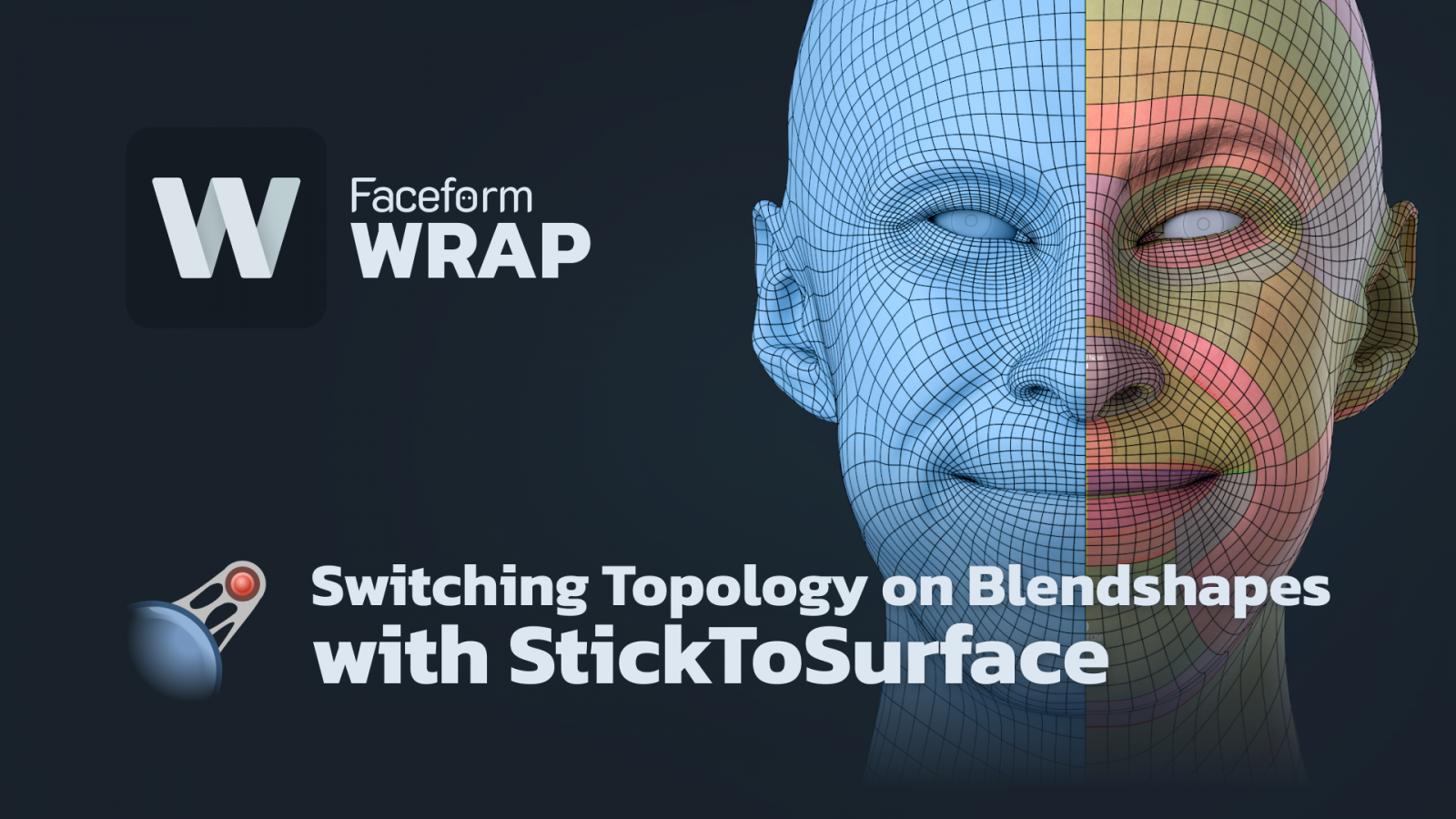 Switching Topology on Blendshapes with StickToSurface Node