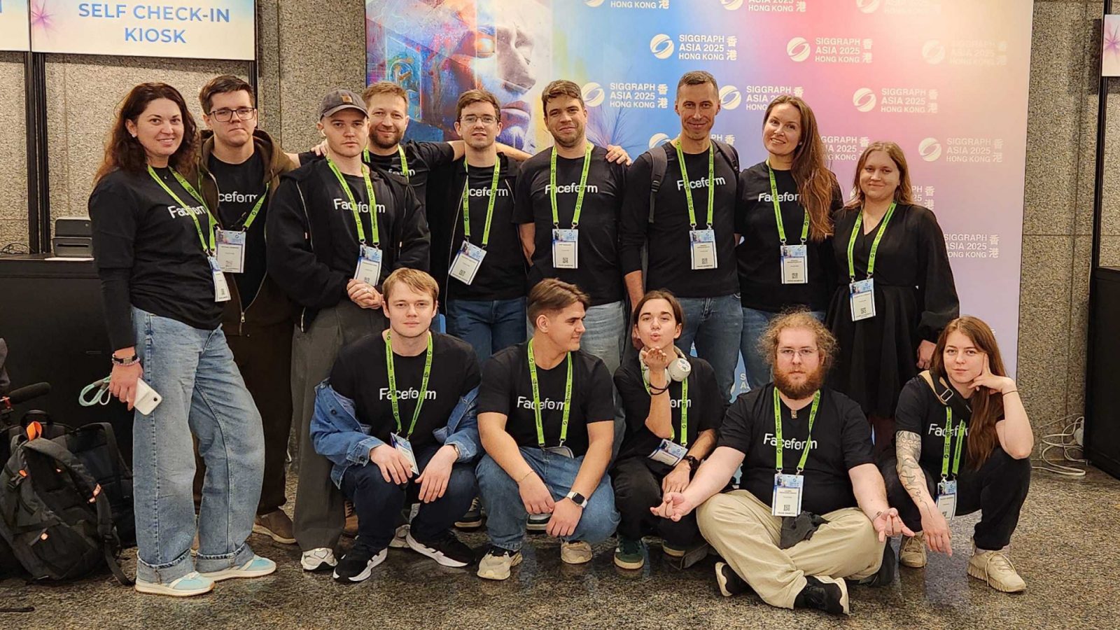 Our team at SIGGRAPH Asia 2025!